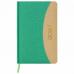 Ежедневник датированный 2021 А5 (138x213 мм) BRAUBERG "SimplyNew", кожзам, зеленый/кремовый, 111408