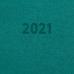 Ежедневник датированный 2021 А5 (138х213 мм) BRAUBERG "Mosaic", кожзам, карман для ручки, бирюза, 111460