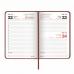 Ежедневник датированный 2021 А5 (138x213 мм) BRAUBERG "Favorite", кожзам, коричневый, 111367