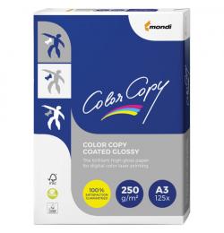 Бумага COLOR COPY GLOSSY, мелованная, глянцевая, А3, 
плотность 250 г/м2, 250 л.