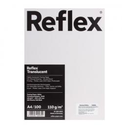 Калька, А4, 110 г/м, 100 л, белая, REFLEX, Германия