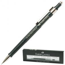 Карандаш механический FABER-CASTELL 'TK-Fine Executive', темно-зеленый, ластик, 0,5 мм, FC131500