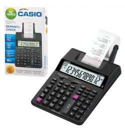 Калькулятор печатающий CASIO HR-150RCE-WA (295х165х65 мм), 12 разрядов, батарейки 4хАА/адаптер (250402), HR-150RCE-WA-EC