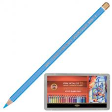 Карандаши цветные художественные KOH-I-NOOR 'Polycolor', 72 цвета, 3,8 мм, металлическая коробка, 3827072001PL