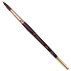 Кисть художественная KOH-I-NOOR белка, круглая, №16, короткая ручка, блистер, 9935016017BL