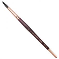 Кисть художественная KOH-I-NOOR белка, круглая, №12, короткая ручка, блистер, 9935012017BL