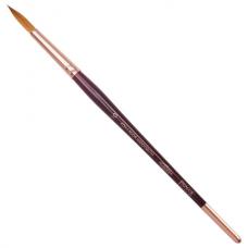 Кисть художественная KOH-I-NOOR колонок, круглая, №10, короткая ручка, блистер, 9935010010BL