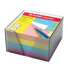 Подставка с блоком, куб, 9х9х5 см, цветной, 5141
