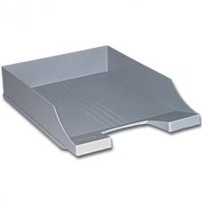 Лоток горизонтальный для бумаг-CONTRACT, А4 (340х254х66,5 мм), серый, 230880