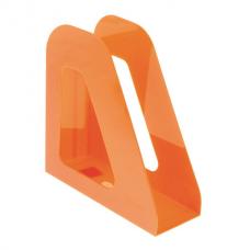 Лоток вертикальный для бумаг "Фаворит" (235х240 мм), ширина 90 мм, оранжевый, ЛТ721