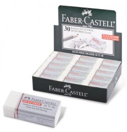 Резинка стирательная FABER-CASTELL (Германия) DUST FREE, виниловая, 41х18,5х11,5 мм, FC187130