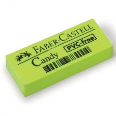 Резинка стирательная FABER-CASTELL 'CANDY', для чернографитных и цветных карандашей, каучук, 784000