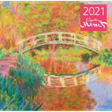 Клод Моне. Календарь настенный на 2021 год (300х300 мм)
