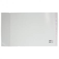 Обложка, 213х355 мм, для тетради и дневника , белая, прозрачная, 70 мкм, ПП, клейкий край