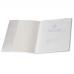 Обложка, 209х350 мм, для тетради и дневника, белая, прозрачная, 120 мкм, ПВХ