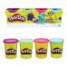 Пластилин PLAY-DOH Hasbro, 4 цвета, 546 г, баночки в коробке, B5517