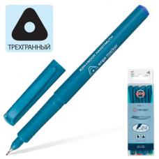 Ручки капиллярные KOH-I-NOOR, набор 4 шт., трехгранные, линия 0,5 мм (синяя, черная, красная, зеленая), 777211JD01PK