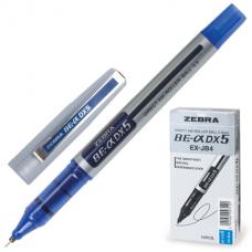 Ручка-роллер 'Zeb-Roller DX5', СИНЯЯ, узел 0,5 мм, линия письма 0,3 мм, ZEBRA