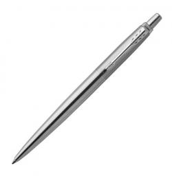 Ручка шариковая PARKER 'Jotter Core Stainless Steel CT', синяя, с блокнотом, 2061287