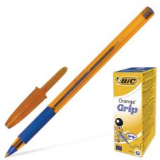 Ручка шариковая с грипом 'Orange Grip', СИНЯЯ, узел 0,8 мм, линия письма 0,3 мм, BIC