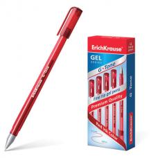 Ручка гелевая 'G-Tone', КРАСНАЯ, узел 0,5 мм, линия письма 0,4 мм, ERICH KRAUSE