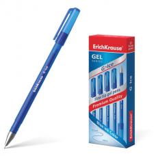 Ручка гелевая 'G-Ice', СИНЯЯ, игольчатый узел 0,5 мм, линия письма 0,4 мм, ERICH KRAUSE