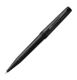 Ручка шариковая PARKER 'Premier Monochrome Black PVD', корпус матовый черный, черная, 1931430