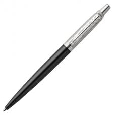 Ручка подарочная гелевая PARKER 'Jotter Premium Tower Grey Diagonal CT', черная, черный корпус