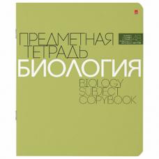 Тетрадь предметная "НОВАЯ КЛАССИКА" 48 л., обложка картон, БИОЛОГИЯ, клетка, АЛЬТ, 7-48-1100/03