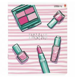 Тетрадь предметная "GIRLS ONLY" 48 л., Soft Touch, фольга, ХИМИЯ, клетка, АЛЬТ, 7-48-1102/06